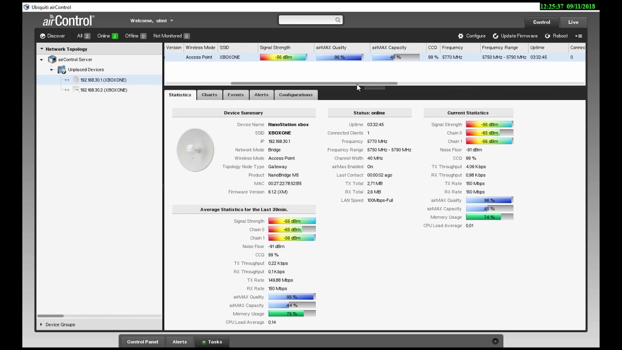 AirControl y Ubiquiti Discovery